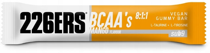 226ERS Energy Jelly with BCAA Chew Jelly Mango Flavour Vegan Gummy Bar