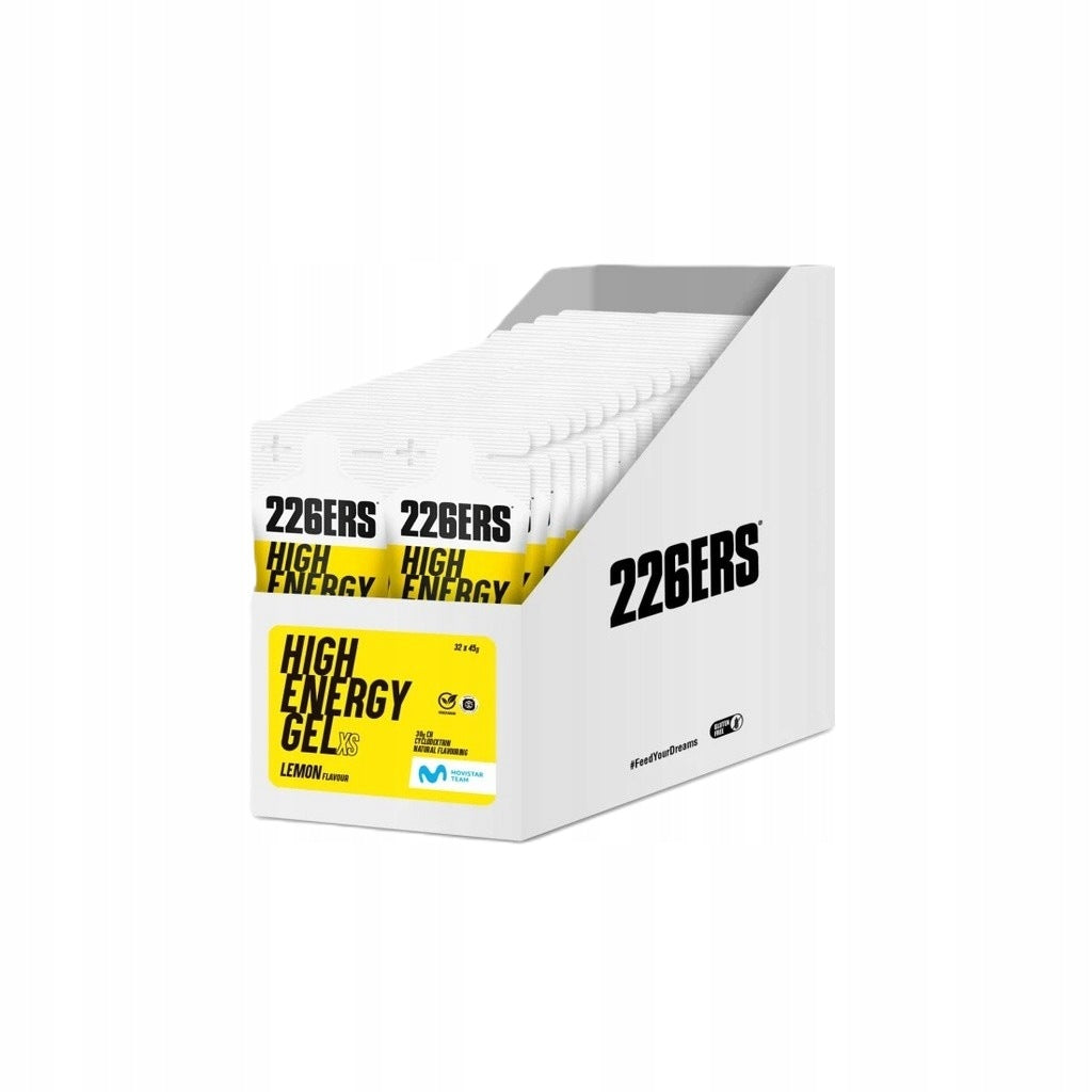 226ERS High Energy Gel Lemon 45g Packaging status original