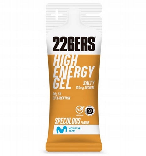 226ERS High Energy Gel XS 44g energy gel cookie flavor 30g coals