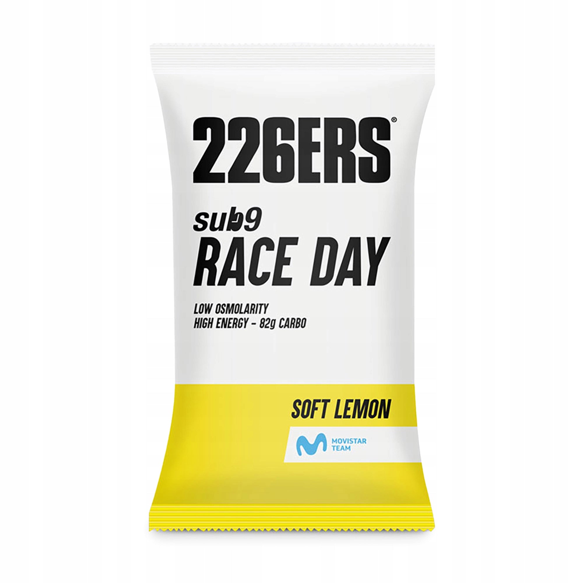 226ERS SUB9 Race Day lemon flavour 87 g carbo sachet isotonic EAN (GTIN) 8436567353051