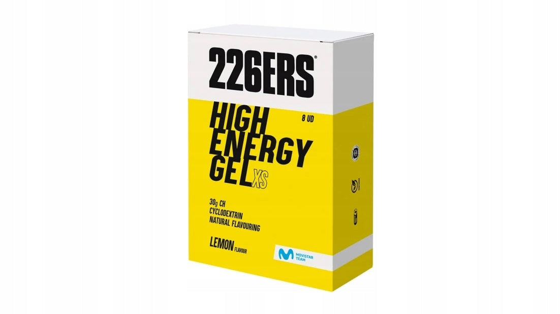 226ERS XS High Energy Gel 8x45g 360g High Carb Gels