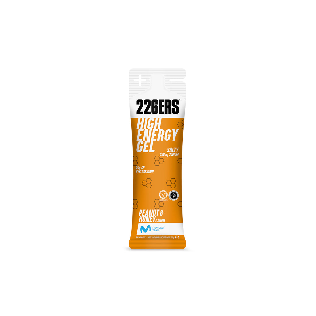226ERS energy gel with sodium High Energy 60 ml - honey/nut