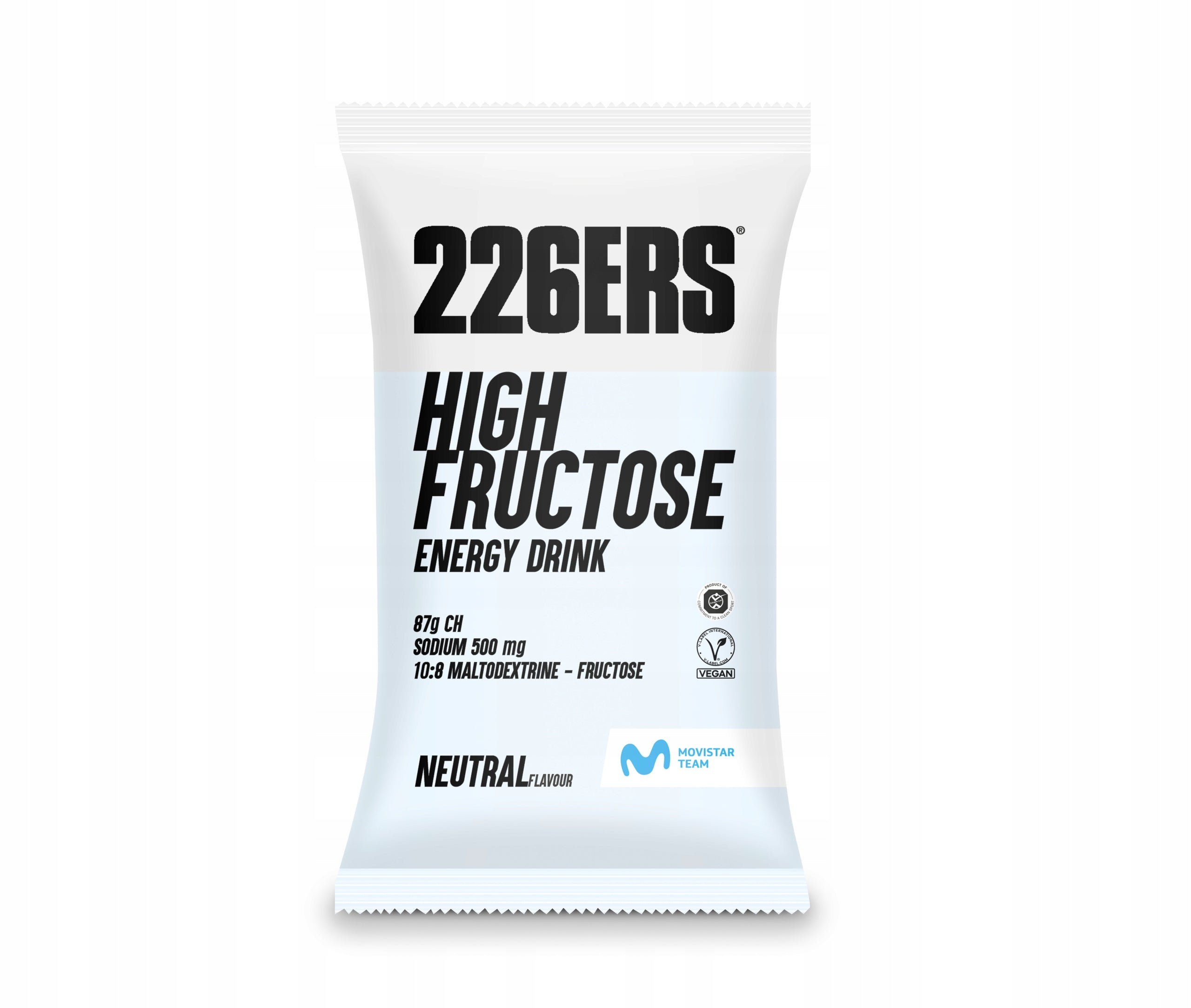#226ers HIGH FRUCTOSE DRINK NEUTRAL - single serving sachet