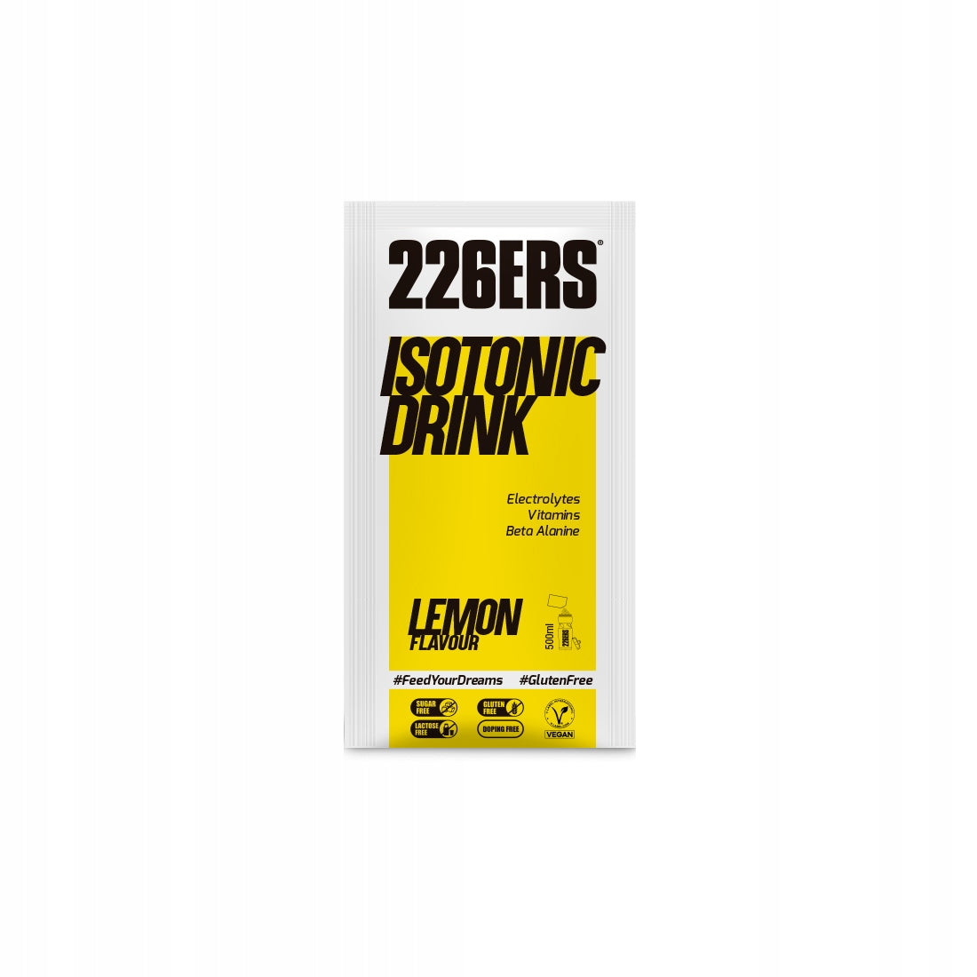 #226ers ISOTONIC DRINK- single serving sachet, lemon