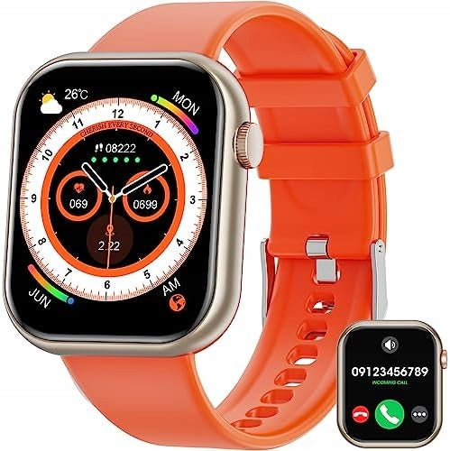 23.01.44 Smartwatch Mingtawn G20 GOLD-ORANGE