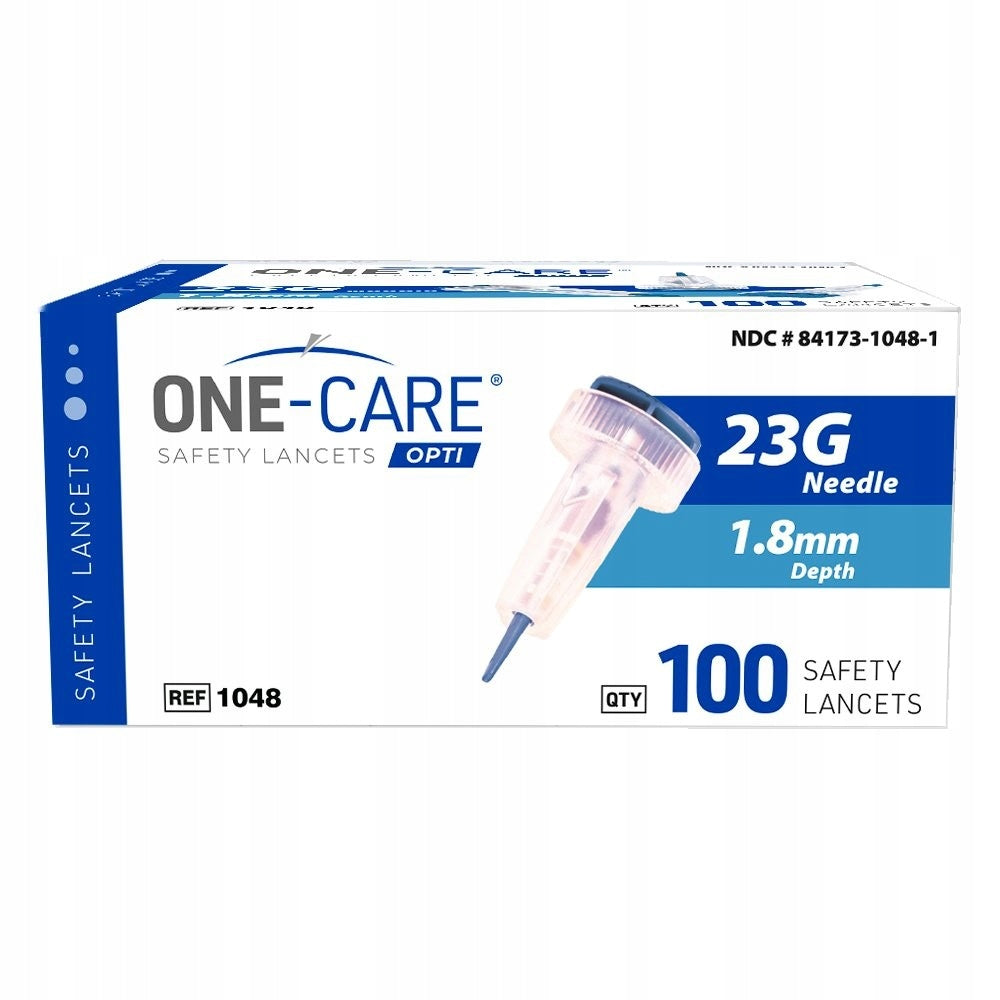 23G 1.8mm Medivena Lancet ONE-CARE OPTI 100 pcs. Medical device yes