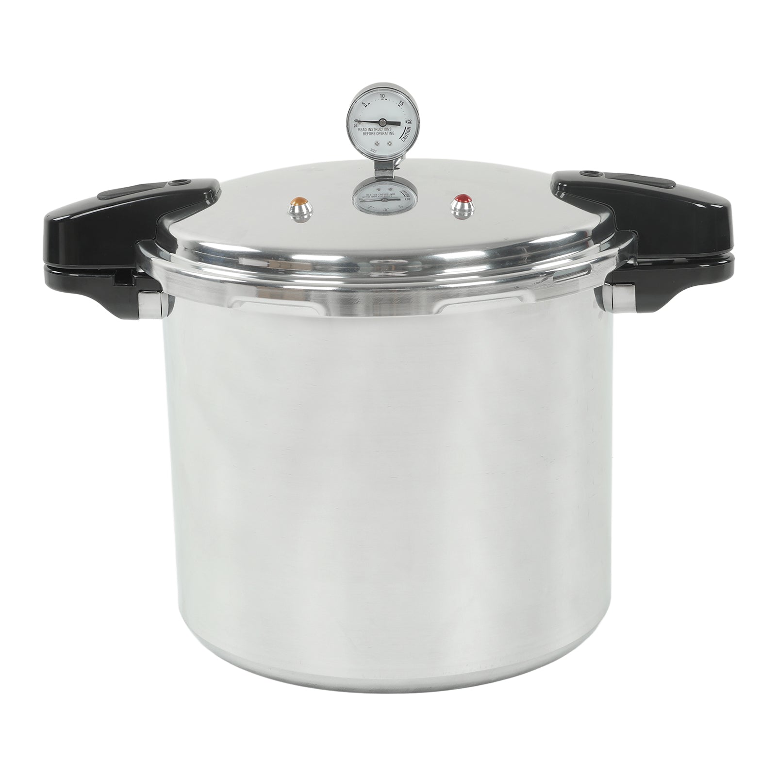 23L Aluminum Alloy Pressure Cooker with 3B Pressure Gauge Brand no brand