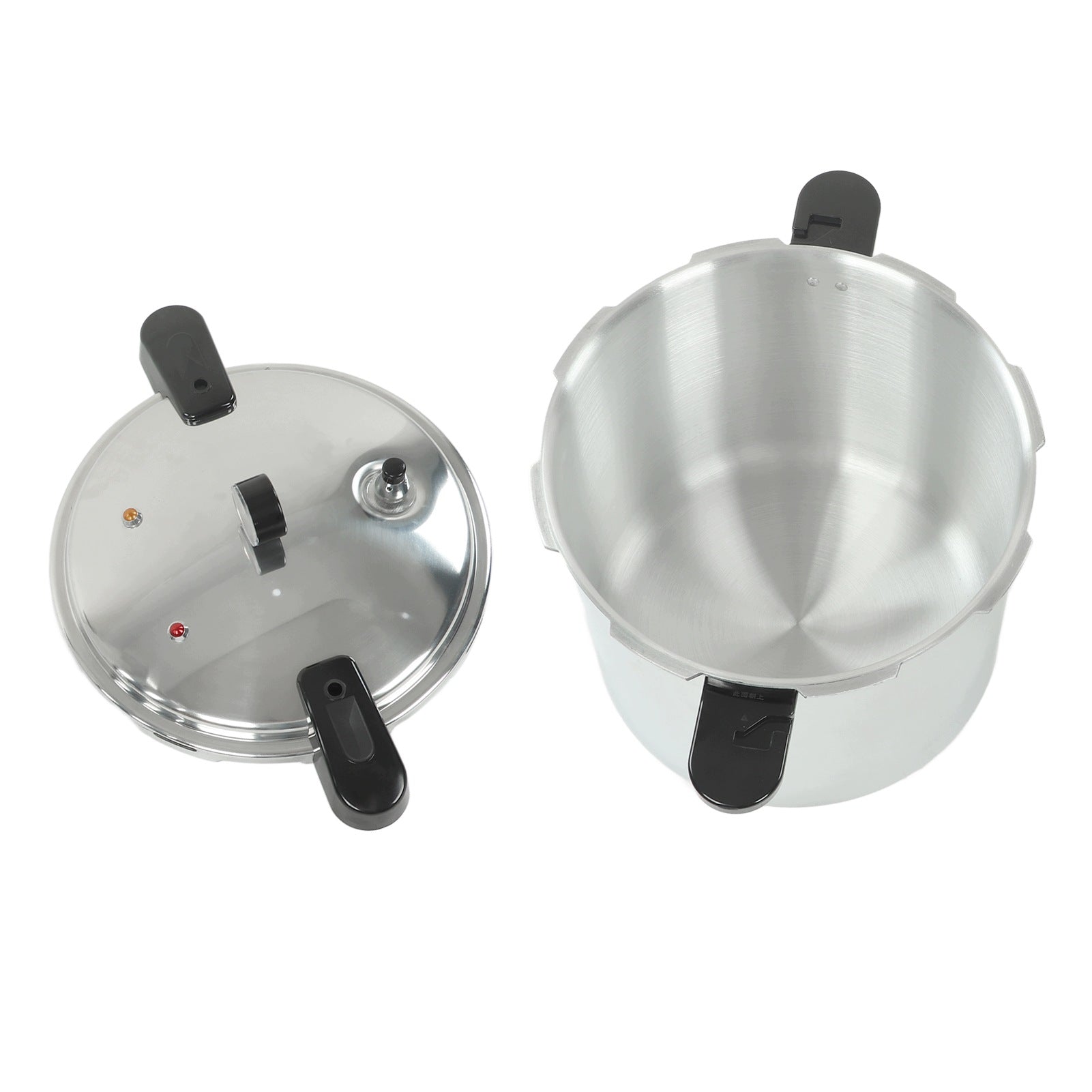 23L Aluminum Alloy Pressure Cooker with XC Pressure Gauge Brand no brand