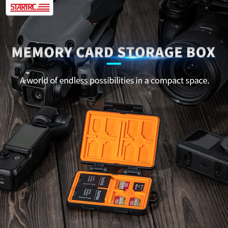 24 Card Memory Card Box, SD SDXC SDHC TF Card Storage Box EAN (GTIN) 0790864916042