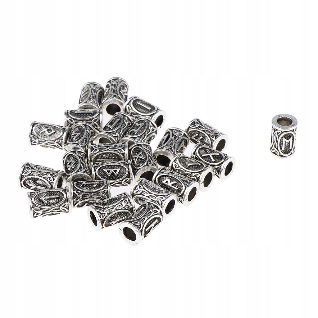 24 Dreadlock Beads Plecionka Fryzura
