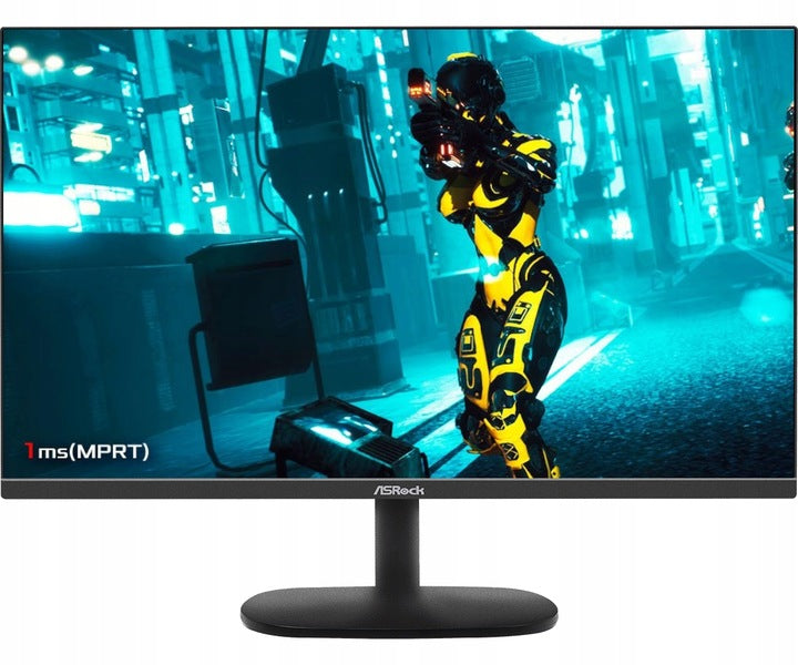 24 Inch ASRock Full HD IPS 100HZ 1MS HDMI VGA Gaming Monitor
