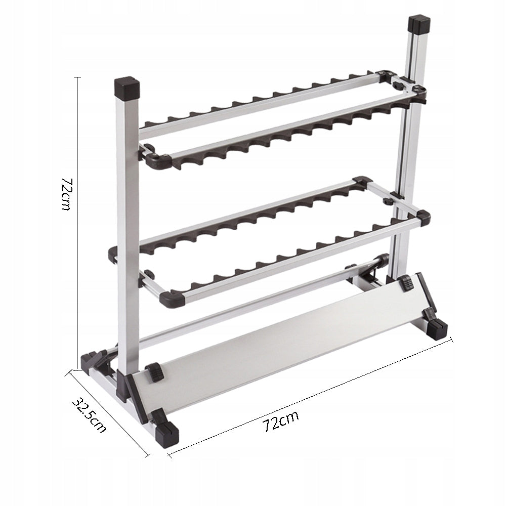 24-POLE FISHING DISPLAY STAND Brand no brand