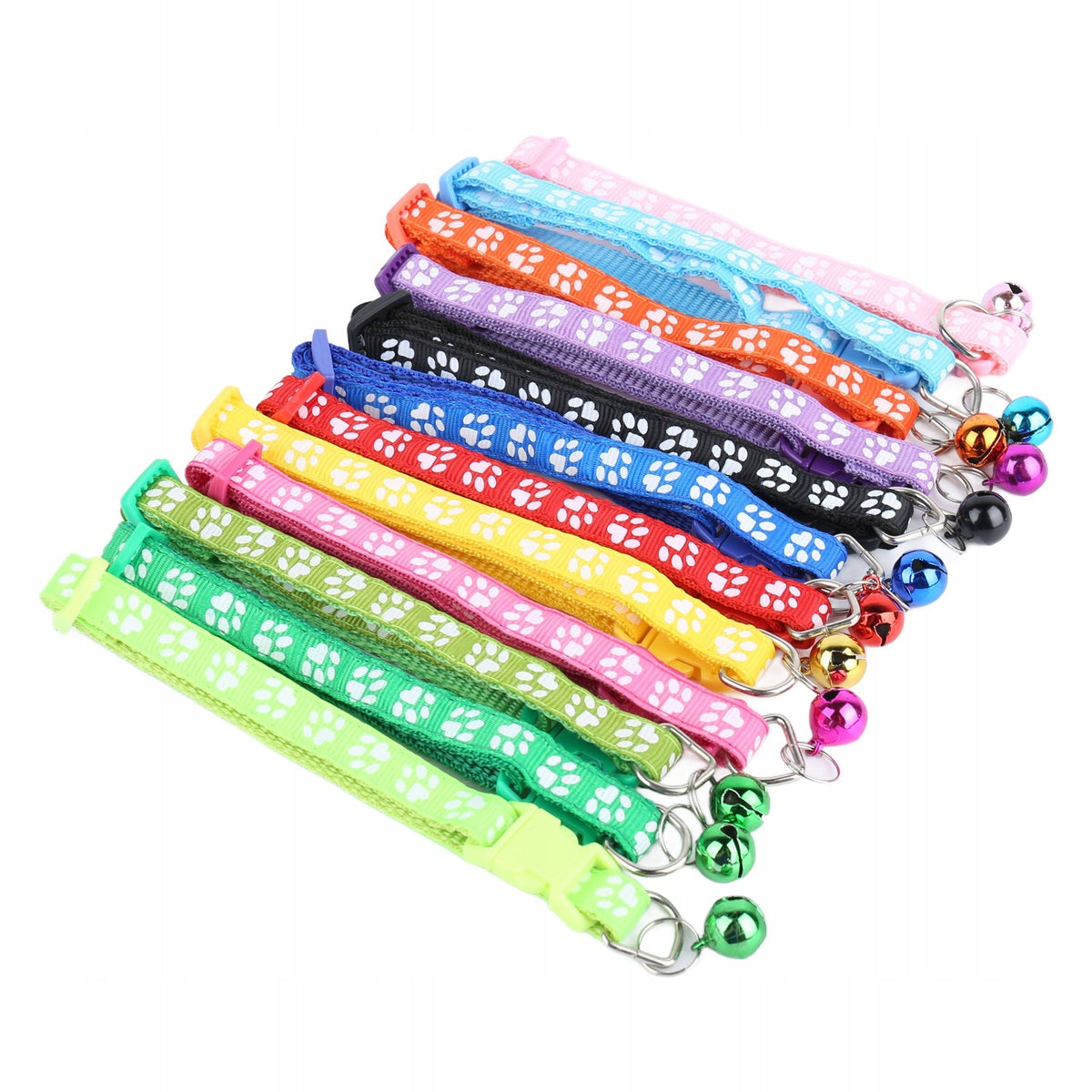 24 Pcs Pet Collars Reflective, Adjustable, Soft, 2F Friendly