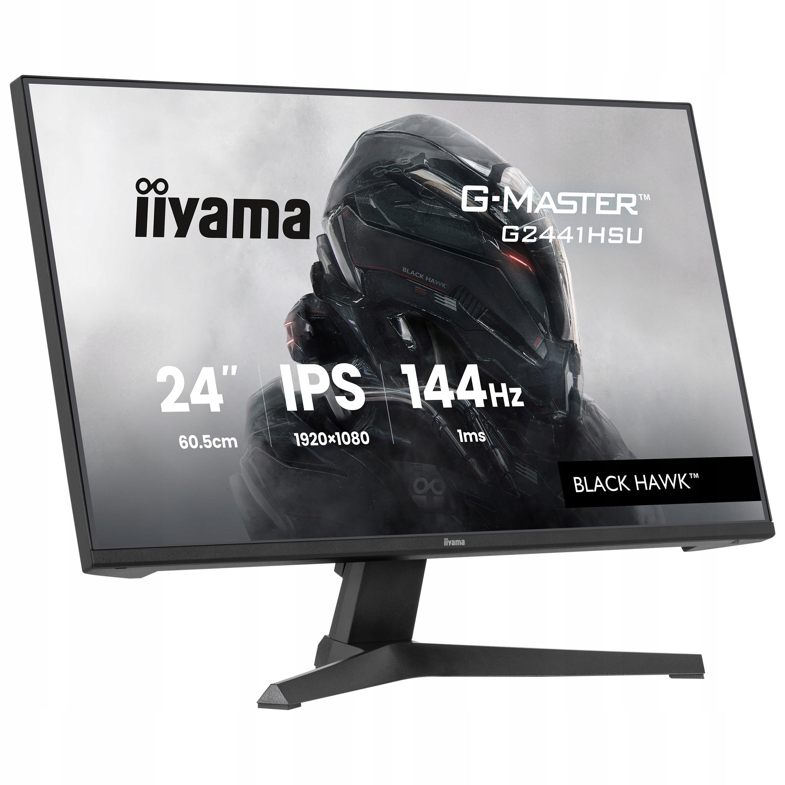 24" iiyama G-Master G2441HSU-B1 FHD IPS LED 144Hz 1ms HDMI DP VESA Monitor Packaging status original