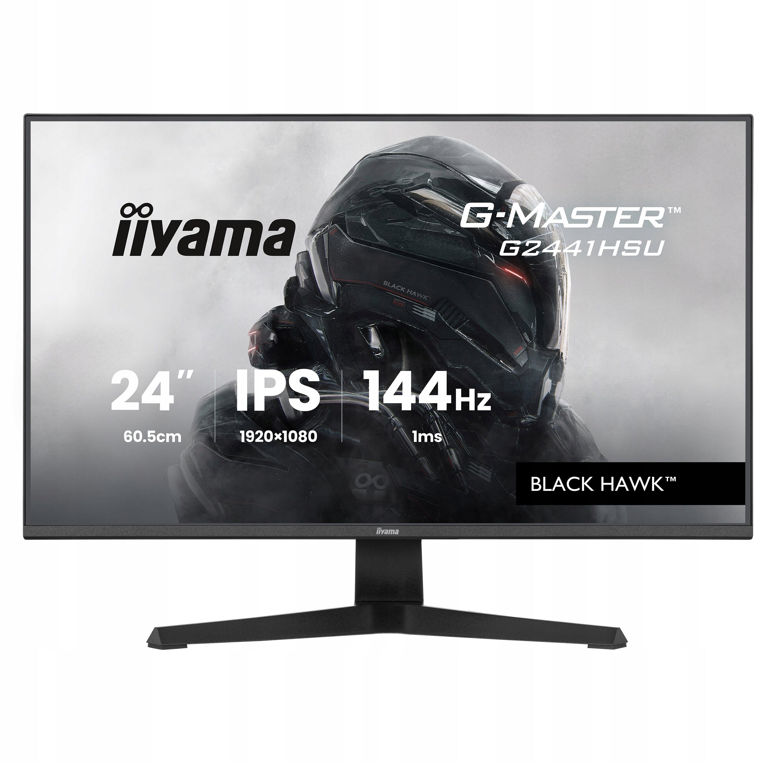 24" iiyama G-Master G2441HSU-B1 FHD IPS LED 144Hz 1ms HDMI DP VESA Monitor