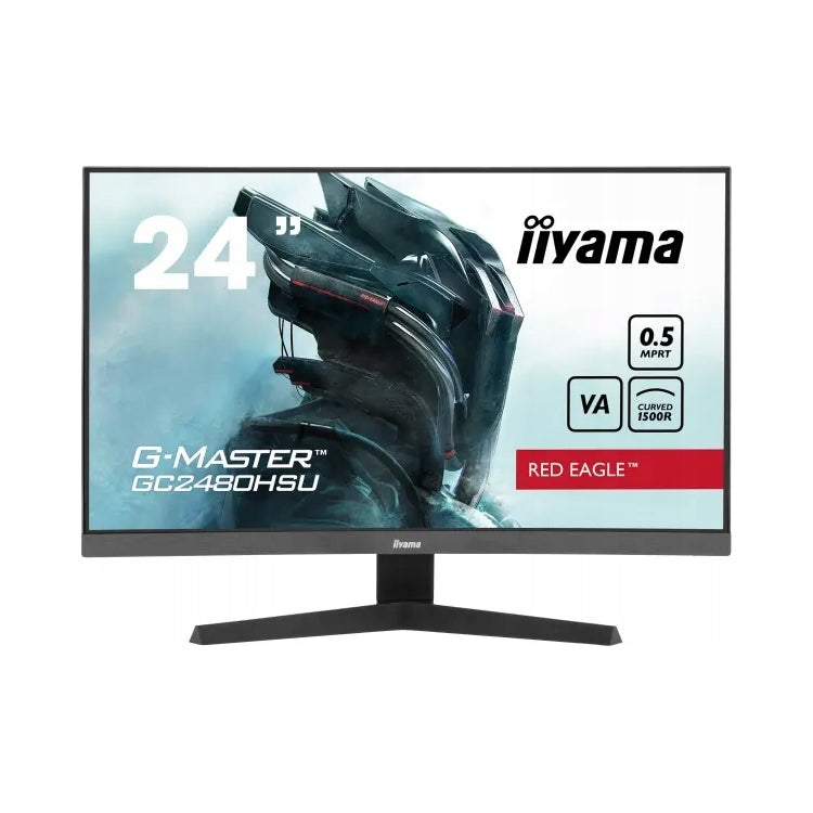 24" iiyama GMaster GC2480HSUB1 Red Eagle Curved LED monitor