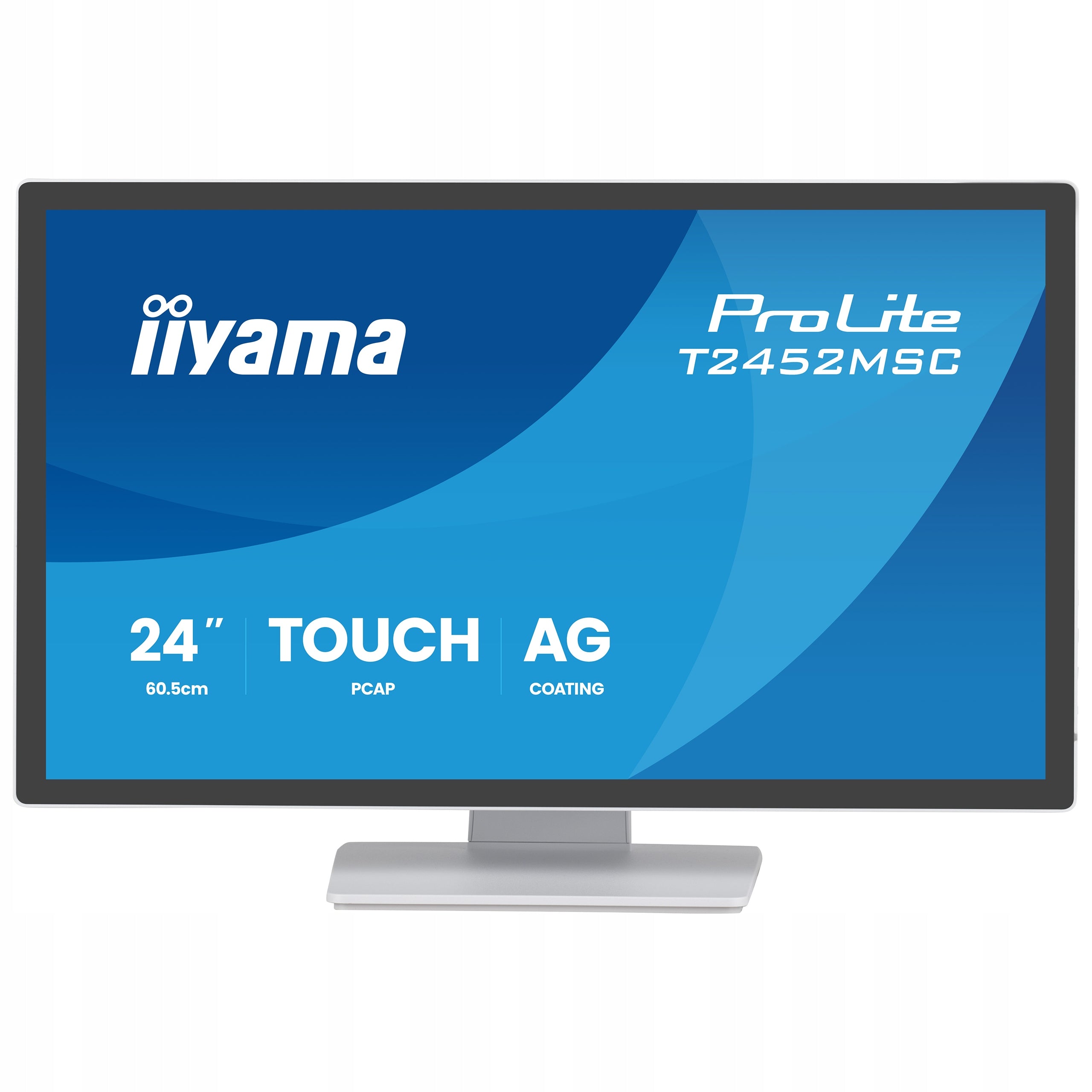24" iiyama ProLite T2452MSC-W2AG FHD IPS LED HDMI DP VESA Touchscreen Monitor