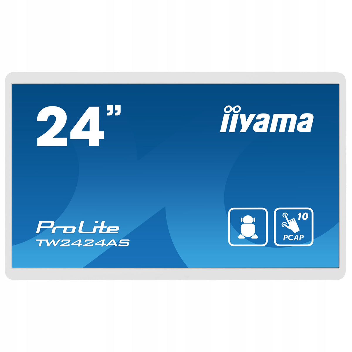 24" iiyama ProLite TW2424AS-W1 FHD IPS LED HDMI USB-C 24/7 Touchscreen Monitor