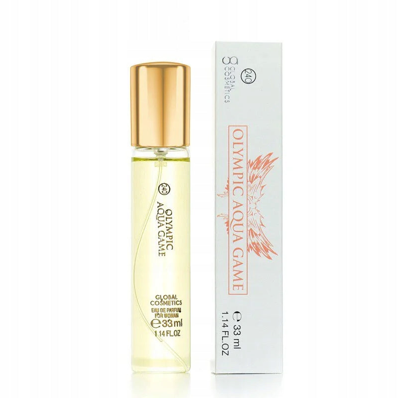 240 PERFUME WOMEN'S perfume STRONG perfume OLYMPIC AQUA GAME 33ml