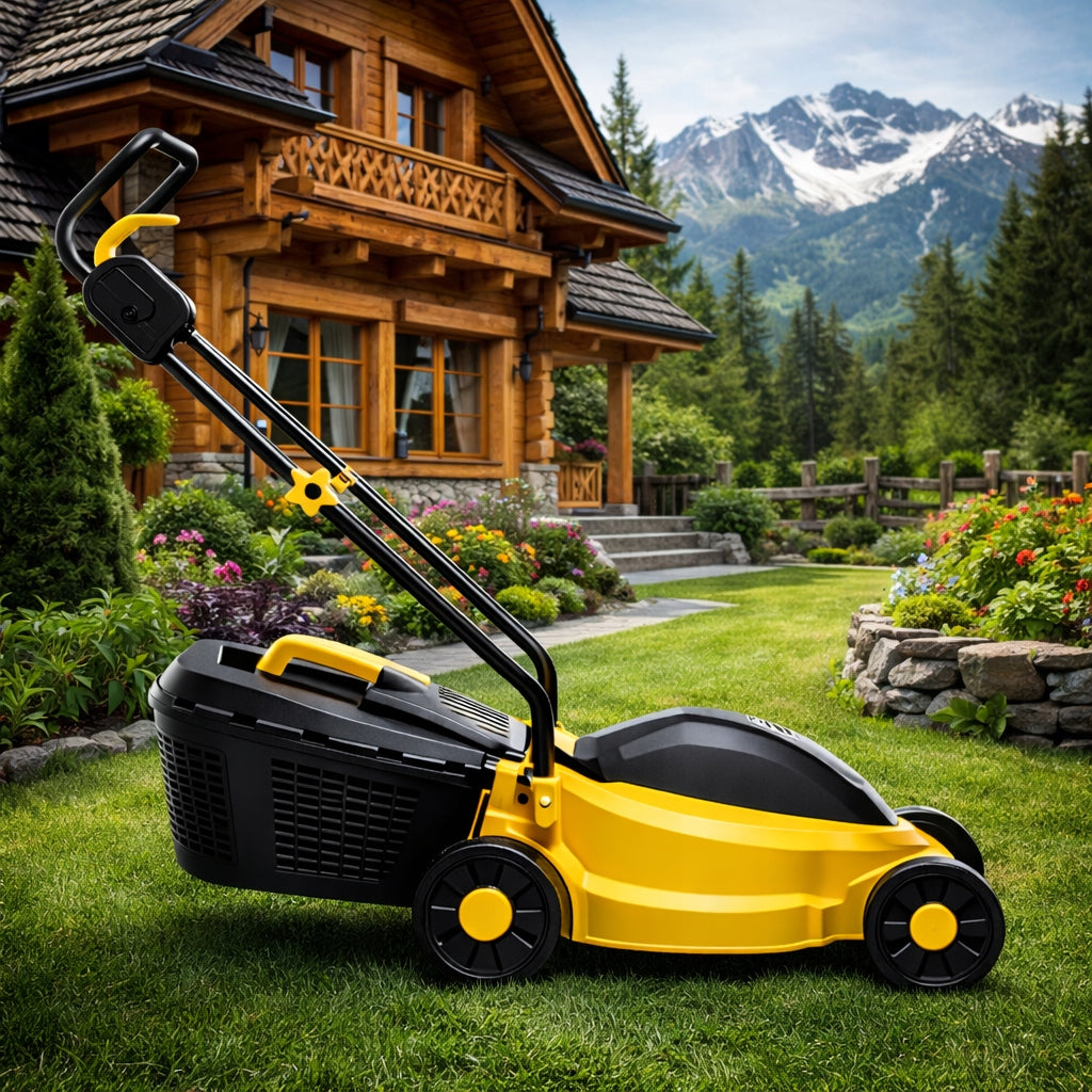 2400W ELECTRIC LAWN MOWER LARGE POWER BASKET 30L 32CM AGILE ONDRAGON Manufacturer code extremo00002