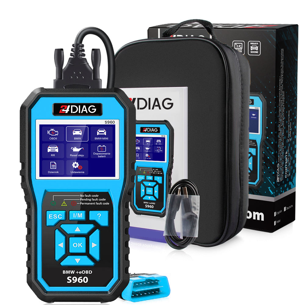 24DIAG S960 BMW MINI OBD2 INTERFACE DIAGNOSTIC TESTER COMPUTER SCANNER PL