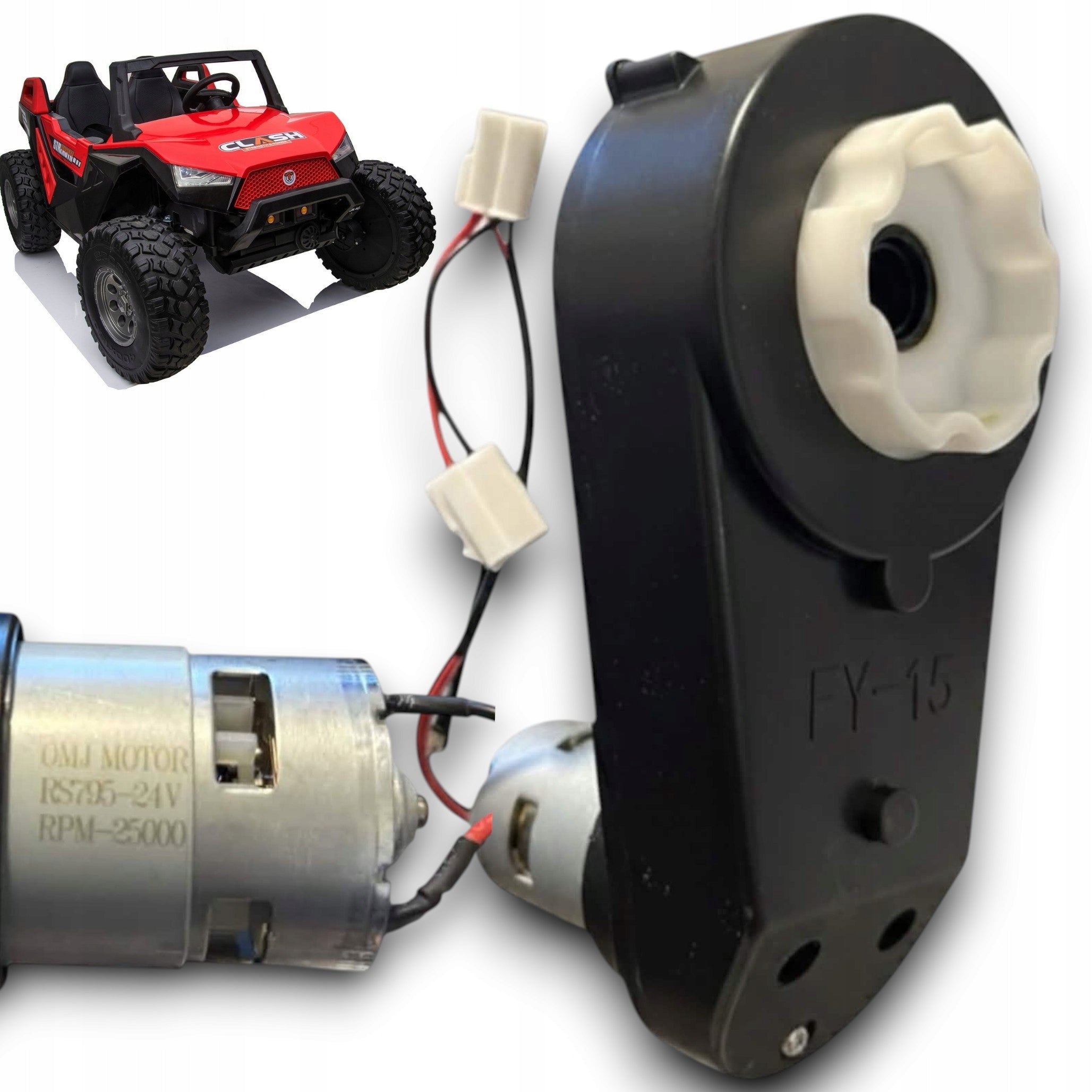 24V 25000RPM 200W 795 Drive Unit for Battery Vehicles