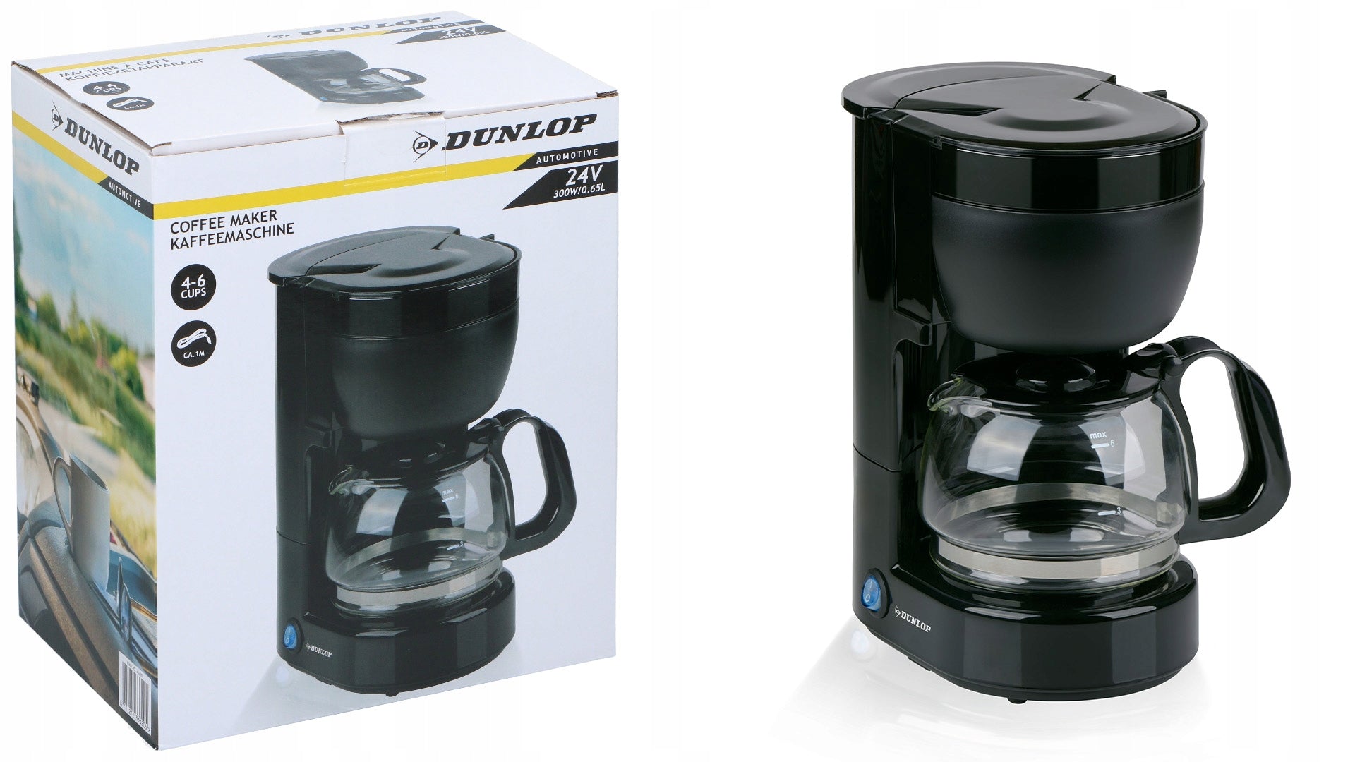24V 300W COFFEE MAKER + CAR Overflow Jug Portable EAN (GTIN) 8711252333205
