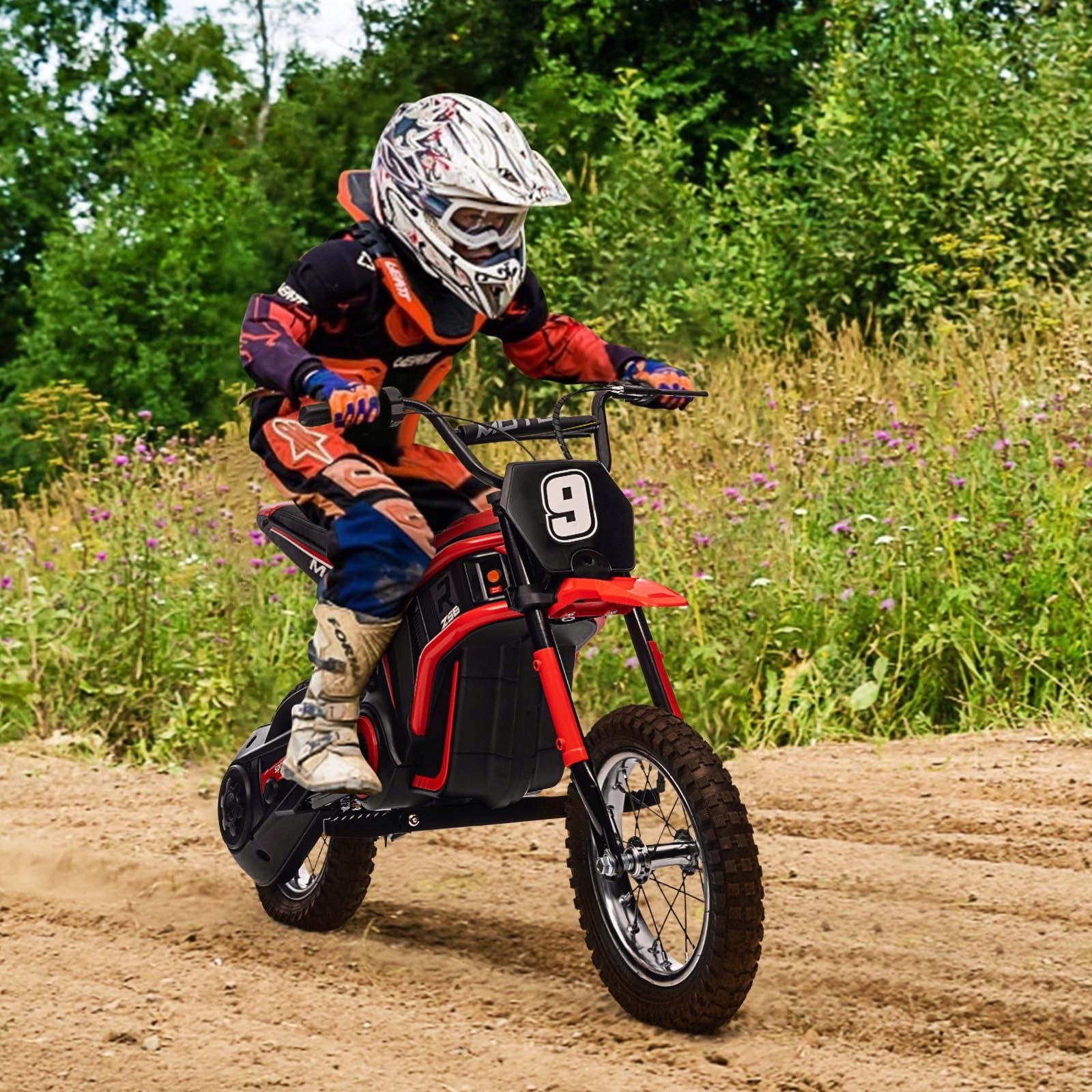 24V 350W Kids Electric Motorcycle, 3 Speed, Shock Absorbed Suspension Manufacturer code Thinkmax