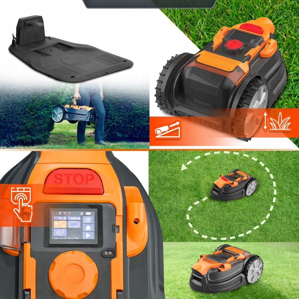 24V autonomous mowing robot without limit wire 800 m2 Manufacturer code 6939349520105