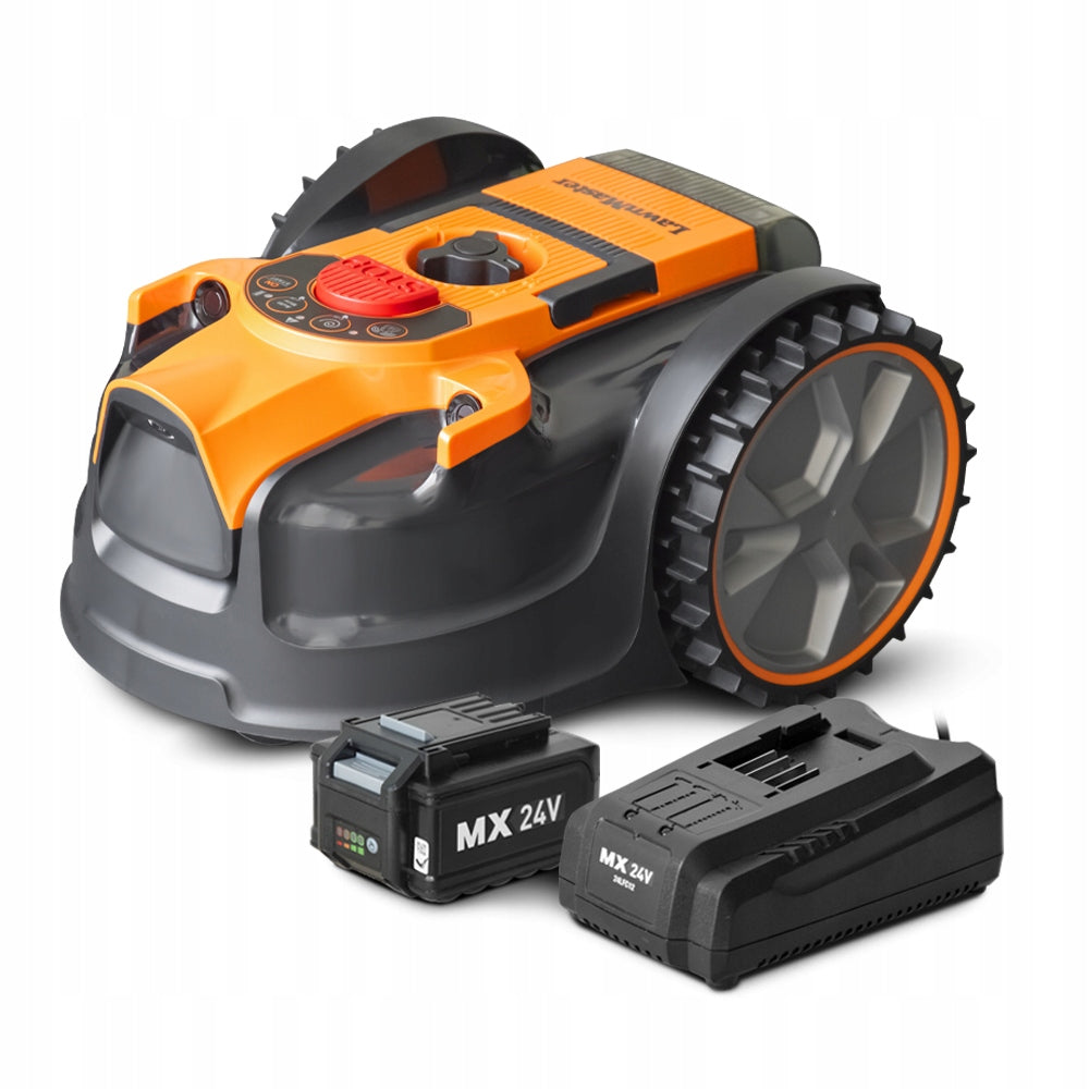 24V autonomous mowing robot without limit wire