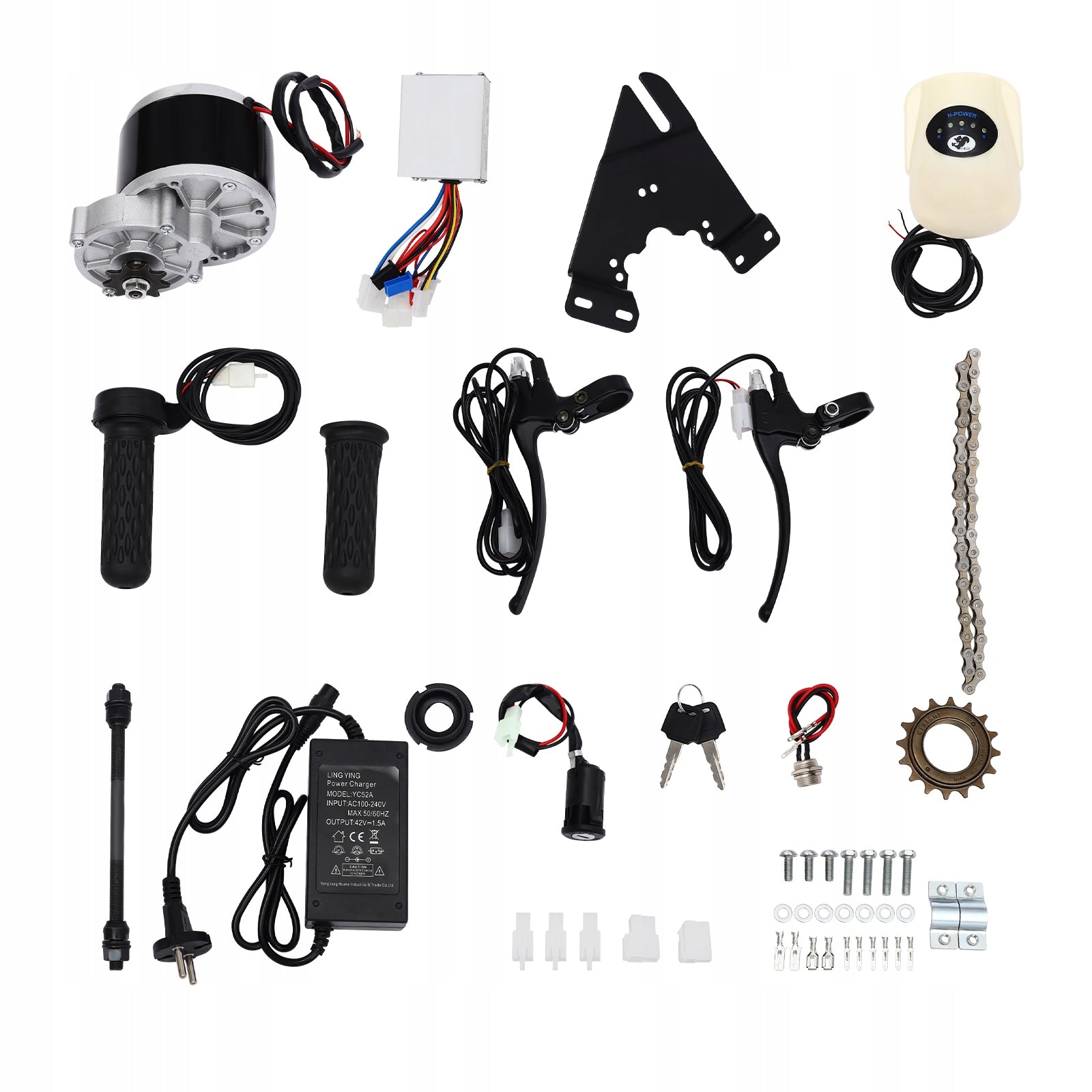24V250W BIKE TO ELECTRIC CONVERSION KIT WITH POWER SUPPLY Manufacturer code 6974489075