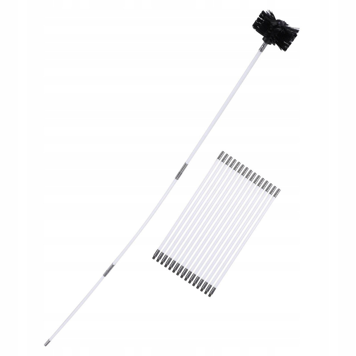 24ft Chimney Brush Set Bendable CX Cleaning Brush
