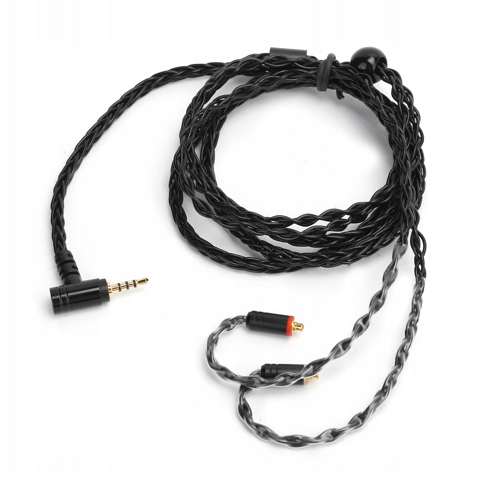 25 CORES SILVER AUDIO CABLE FOR MMCX CONNECTOR FOR SHURE 63