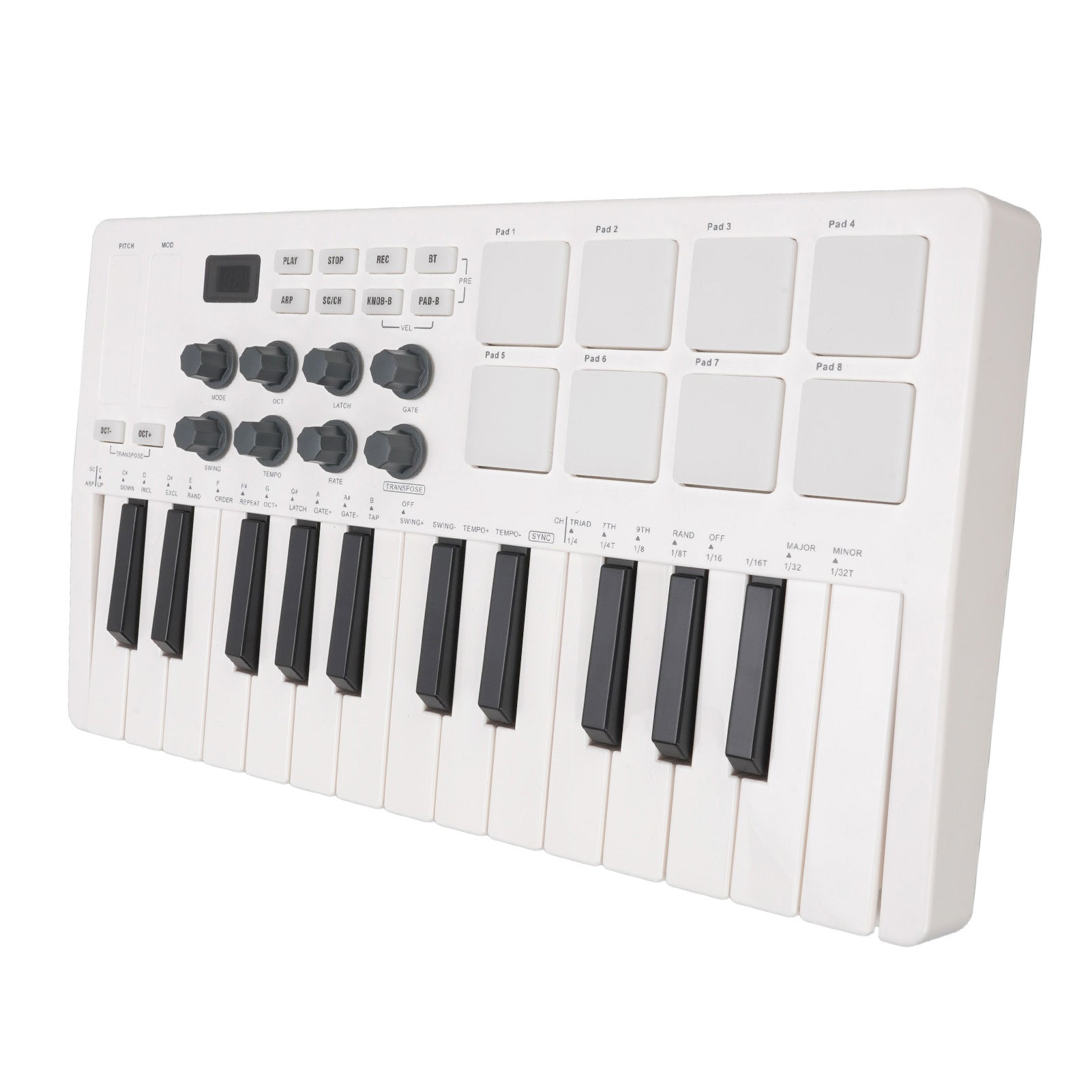 25 Key MIDI Keyboard Portable Bluetooth MIDI Keyboard with 8 S6 Manufacturer code AG250905005699
