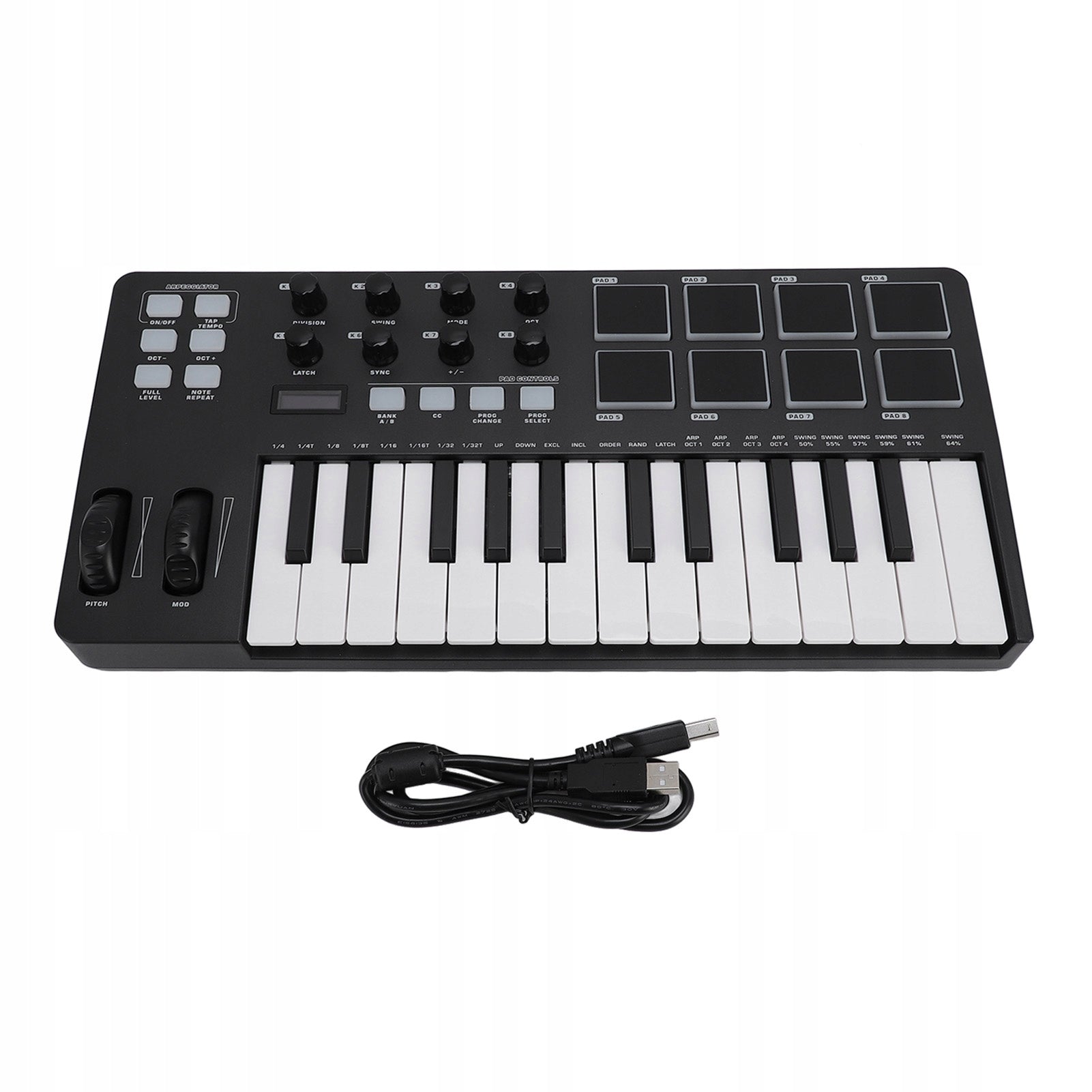 25 Key USB MIDI Keyboard Driver with DAW Integration ID Mode Brand no brand