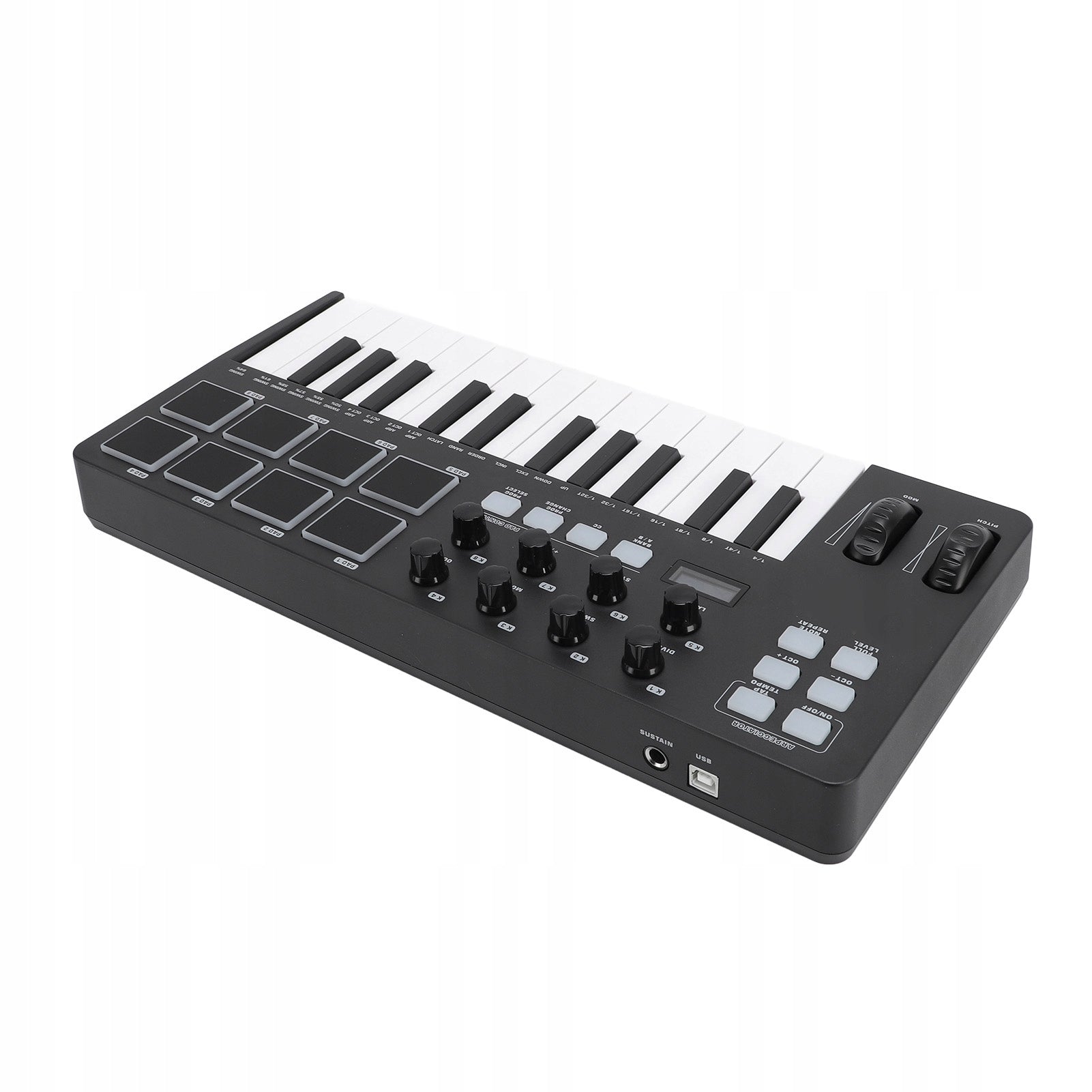25 Key USB MIDI Keyboard Driver with DAW Integration ID Mode Manufacturer code AG250826036350