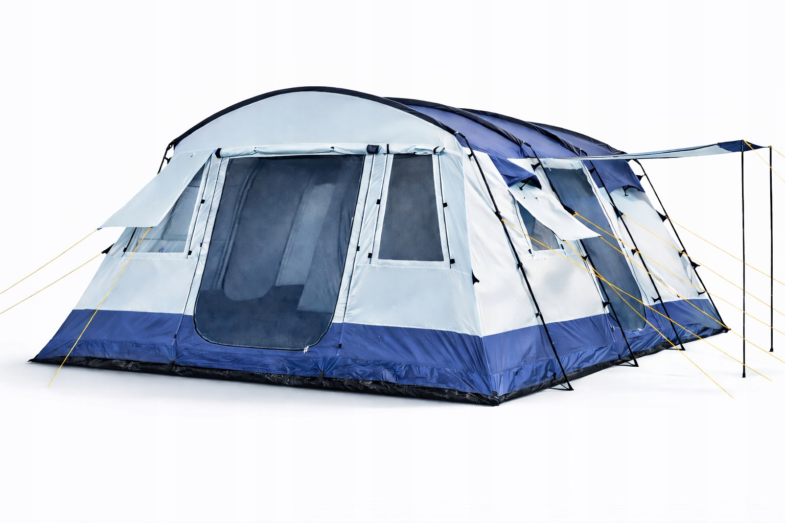 -25% SALE! 25m2 Tent NEVADA XXL 6 people integrated floor 5000mm Brand Vibra Camping