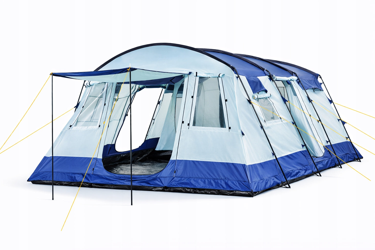 -25% SALE! 25m2 Tent NEVADA XXL 6 people integrated floor 5000mm