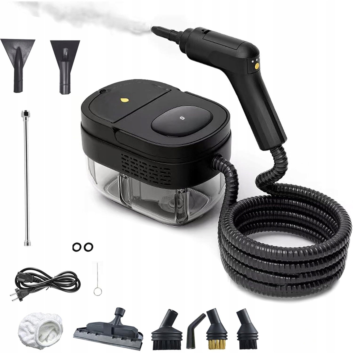 2500W HANDHELD STEAM CLEANER, STEAM VACUUM CLEANER FOR ALL KITCHEN FURNITURE Packaging status original