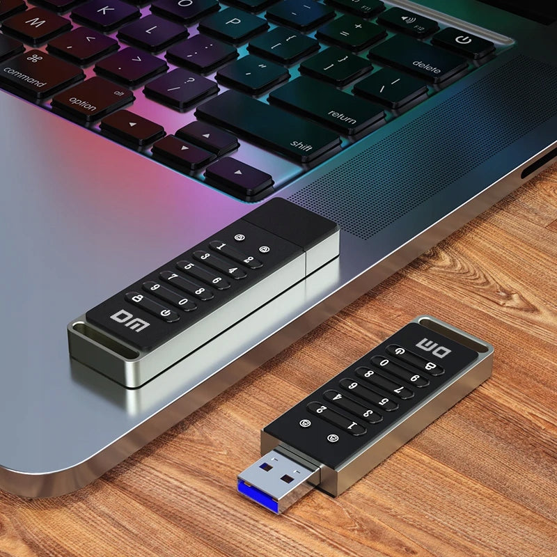 256 bit encrypted USB flash drive secure USB3.2 drive reset 128gb Brand no brand