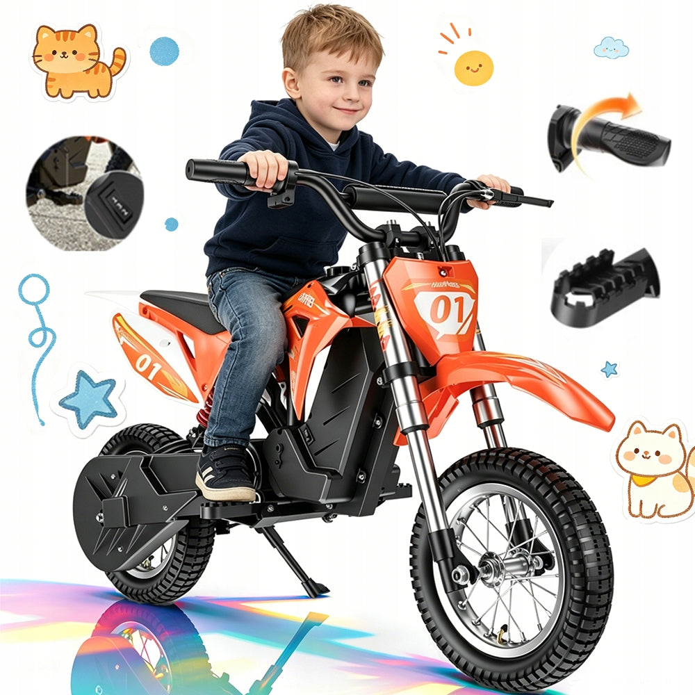 25KM/H 20km 300W HillMiles MileRocket 1 for Kids Electric Motorcycle
