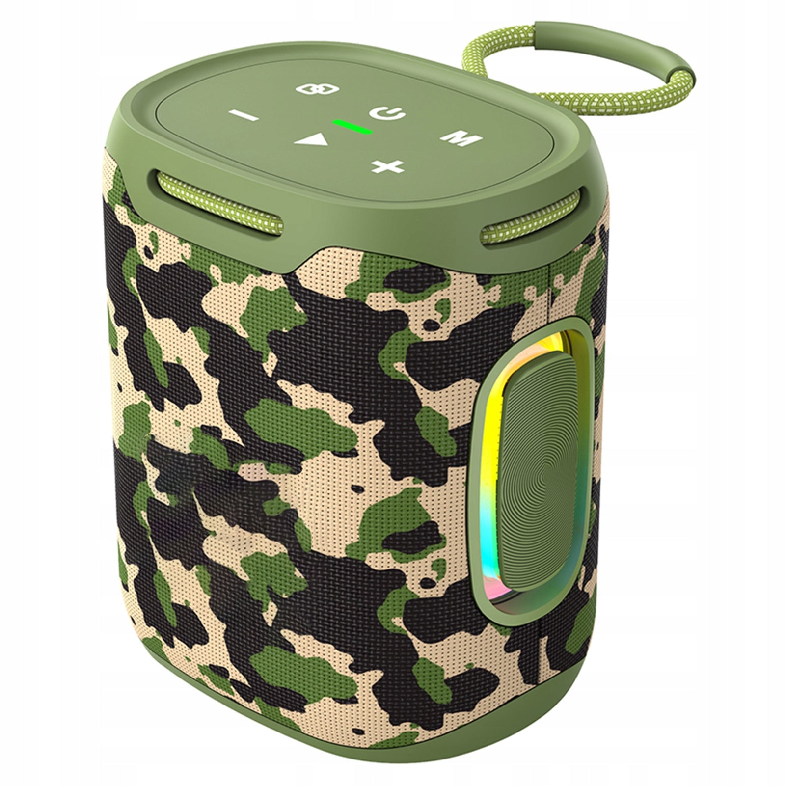 25W Portable BT Speaker with RGB Lights, Q6 Waterproof Boxes Brand no brand