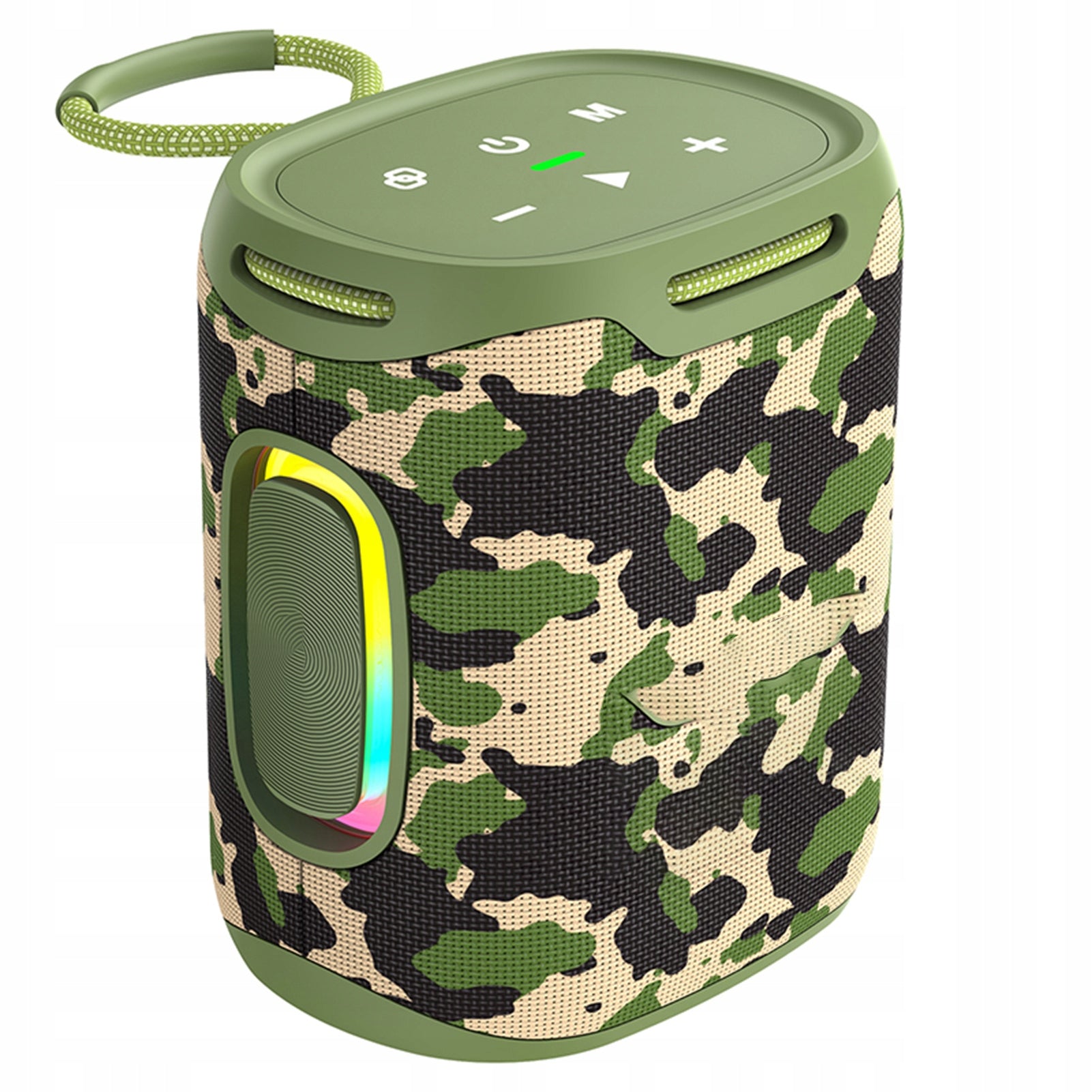 25W Portable BT Speaker with RGB Lights, Q6 Waterproof Boxes