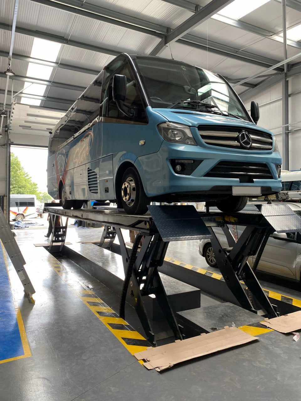 25t Well Kraft DJ250 scissor lift Manufacturer code 008858
