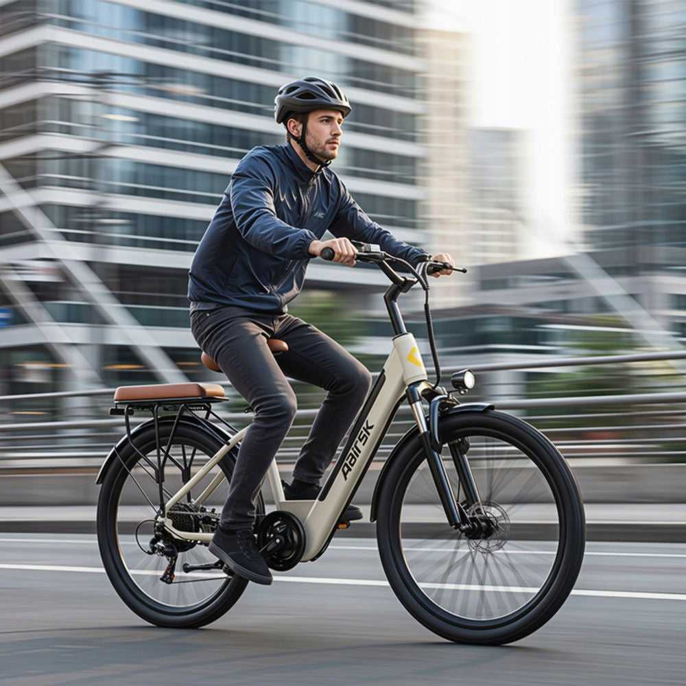 26'' Aairsk S600 250W 36V 13Ah 75km NFC Electric Bike Wheel size (") 26
