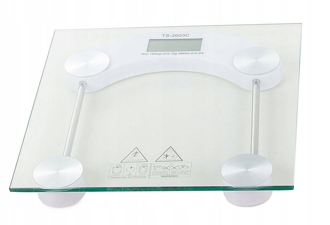 #26 ELECTRONIC BATHROOM SCALE 180 KG GLASS