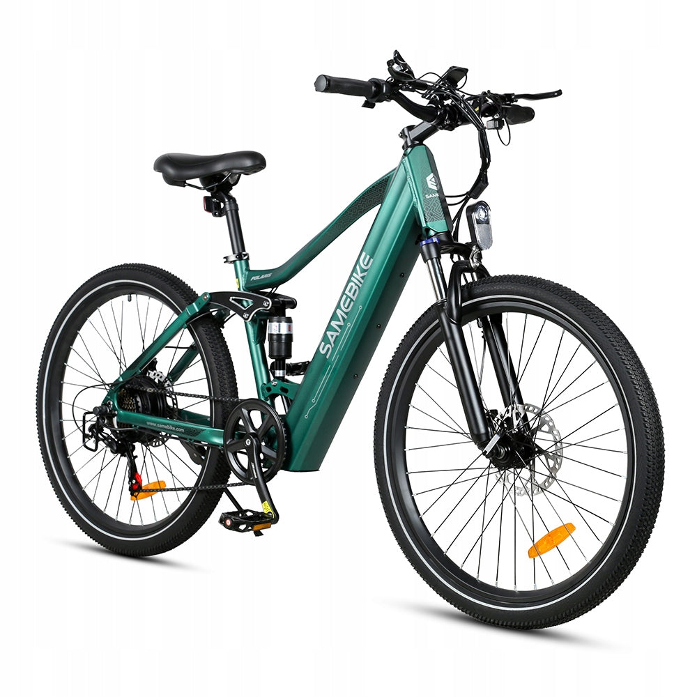 26" Electric Vehicle Samebike XD26-II 1000W 45KM/H 14AH 110KM PL MTB green Brand Samebike