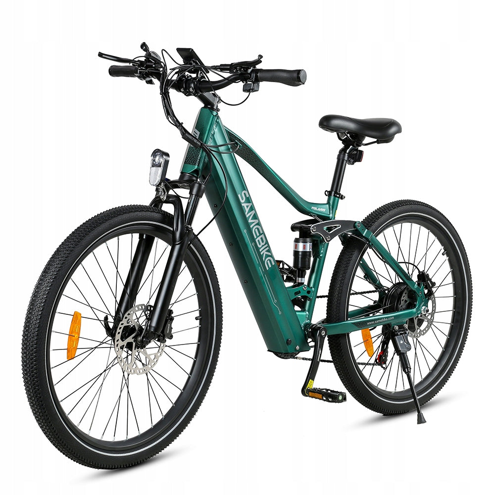 26" Electric Vehicle Samebike XD26-II 1000W 45KM/H 14AH 110KM PL MTB green