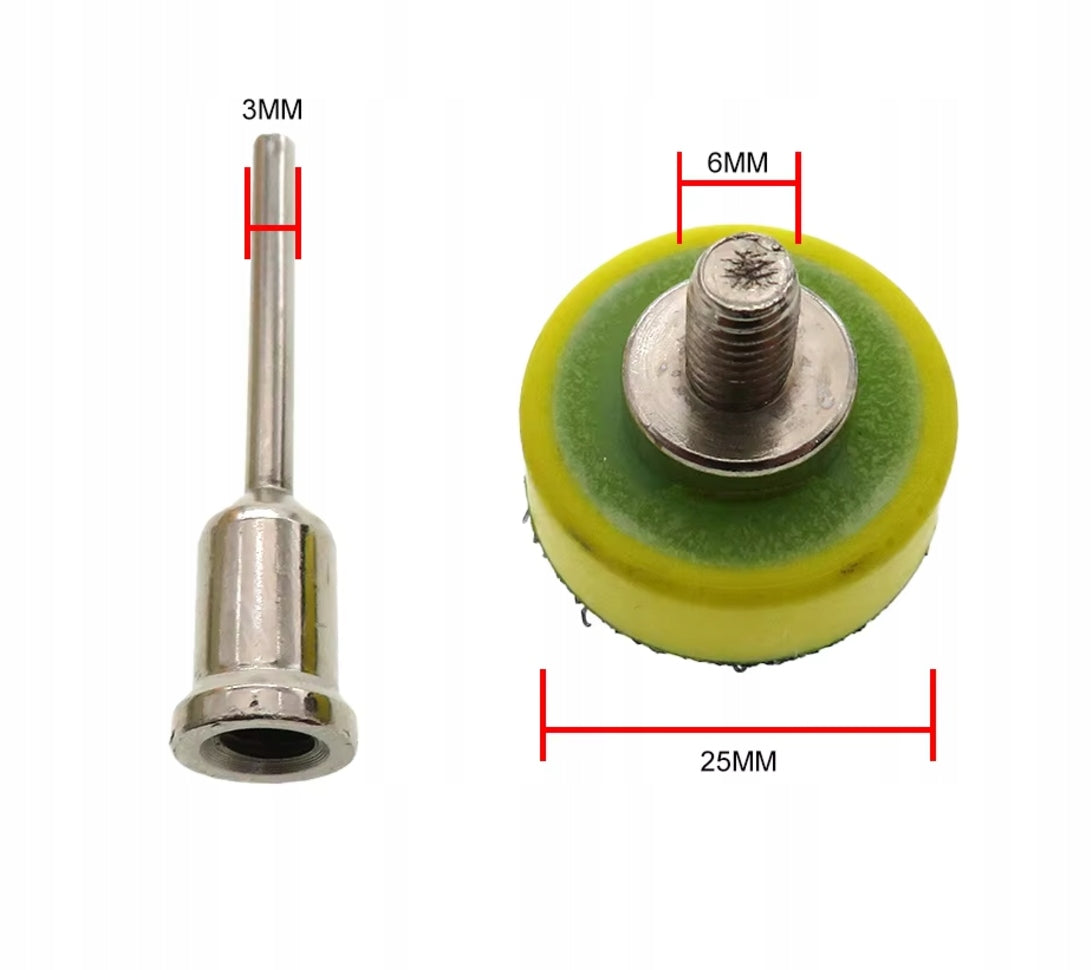 26 elements polishing sponge for mini-grinder type dremel pad 25mm with Velcro EAN (GTIN) 757284827969