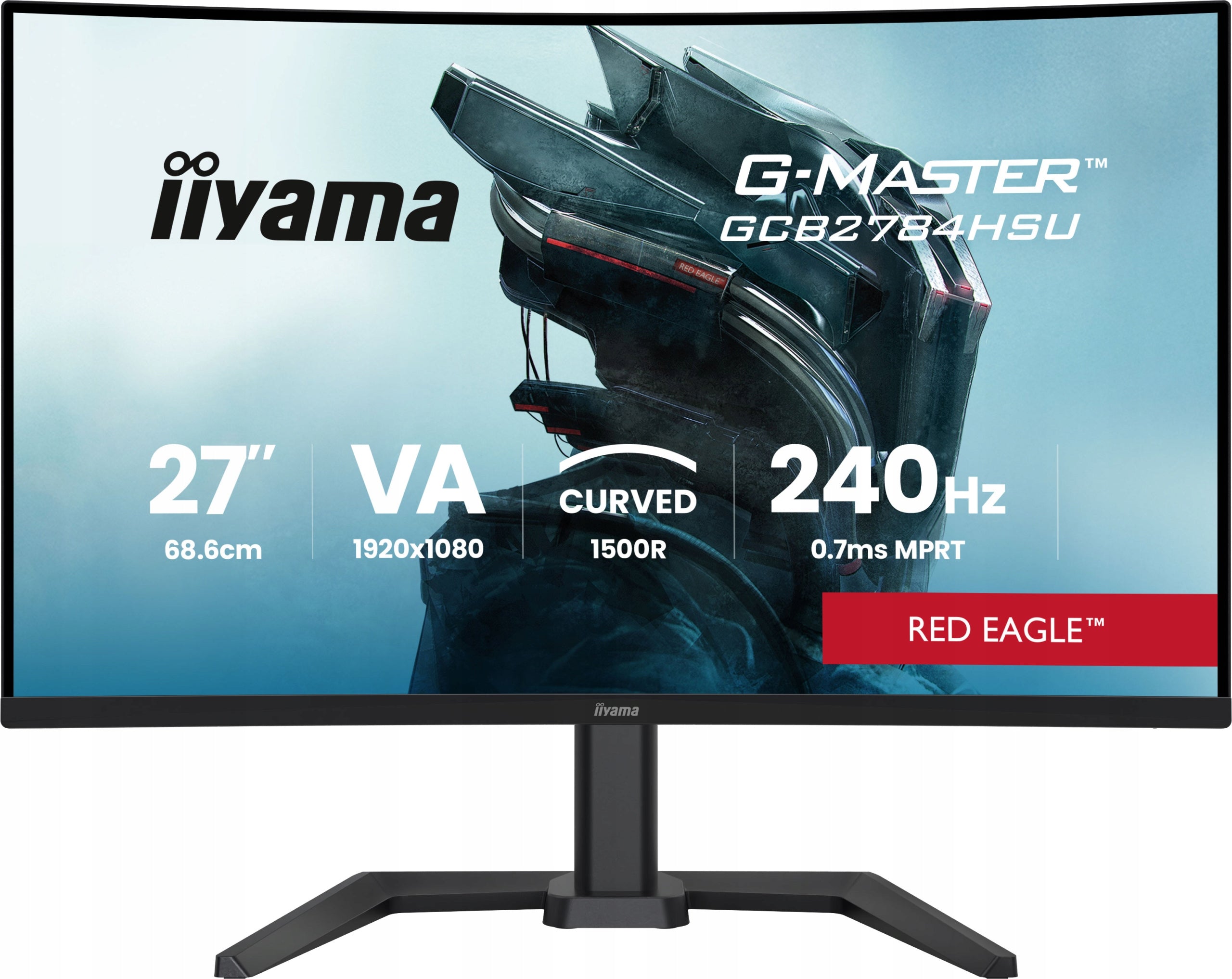 27" LED Monitor iiyama G-Master GCB2784HSU-B1 Red Eagle